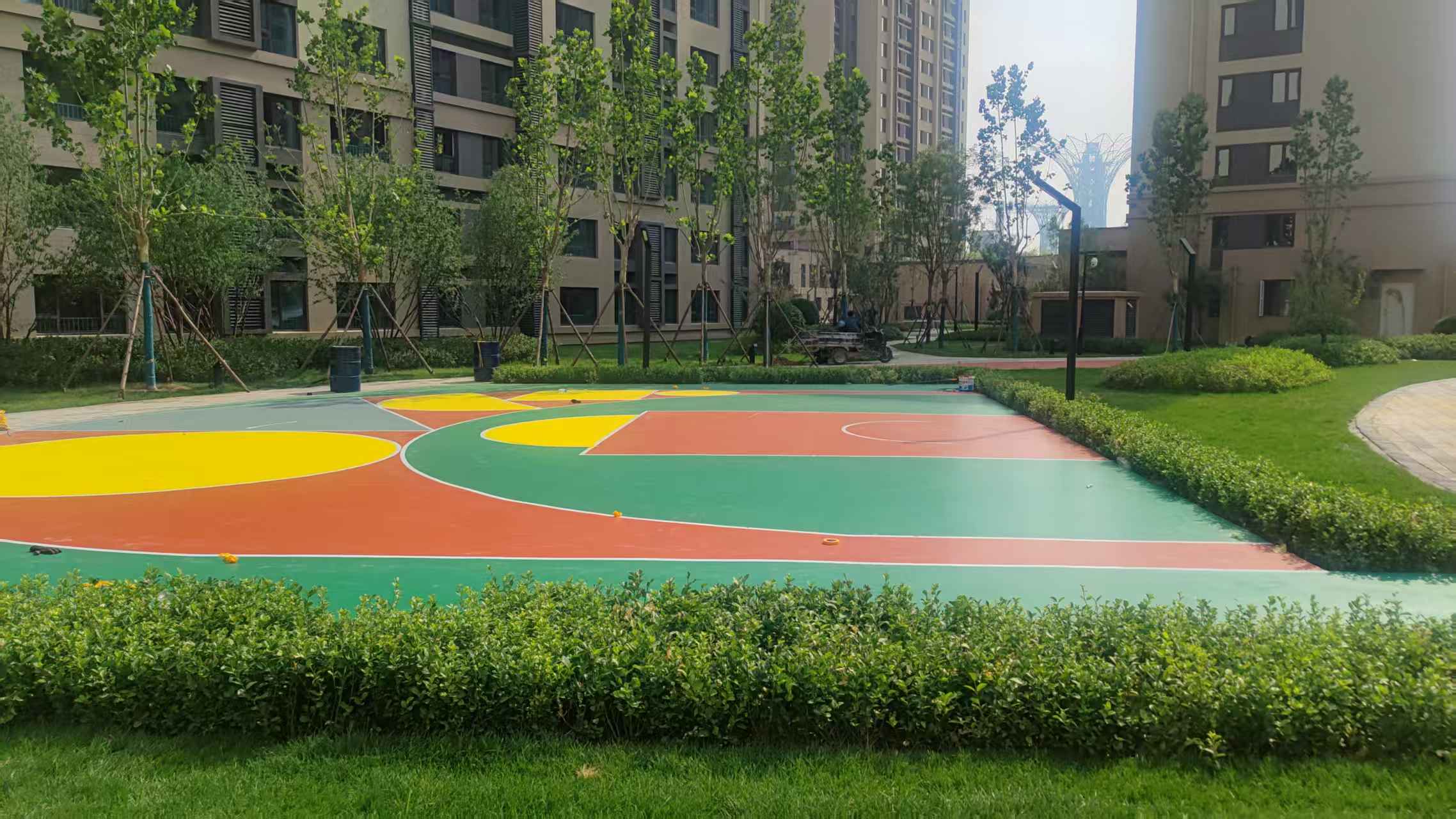 阿拉尔市橡胶跑道塑胶地面 - 哪里好